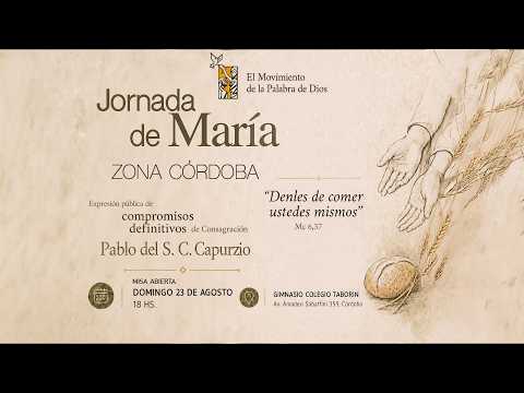 Misa de la Jornada de María de la Zona Córdoba del Movimiento de la Palabra de Dios