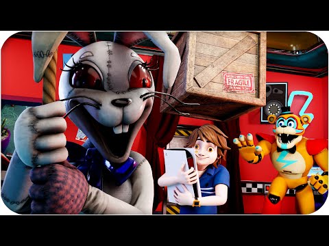 FORTNITE OR PUBG (funny FNAF security breach try no to laugh challenge)