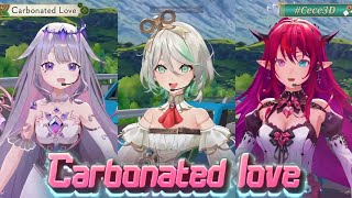 Carbonated Love - Cecilia Immergreen, IRyS, Koseki Bijou (セシリア・イマーグリーン, アイリス, 古石ビジュー)