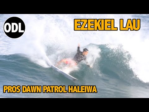 Pros FREE SURF Glassy Haleiwa | Early Morning Raw Surf Footage