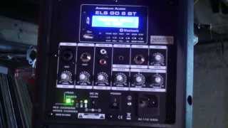 Video thumbnail for American Audio's ELS GO 8BT - A Battery Powered Bluetooth PA / DJ Speaker by Brian S Redd