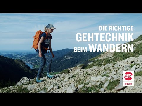 Good footwork technique for hiking and mountaineering 🏔️