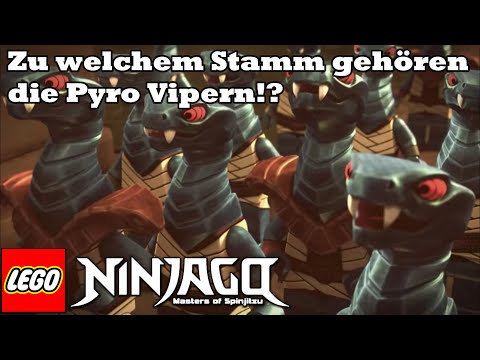 Welchem Stamm gehören die Pyro Vipern an? | Sie sind Anacondrai? | Griechen? | Lego Ninjago Deutsch