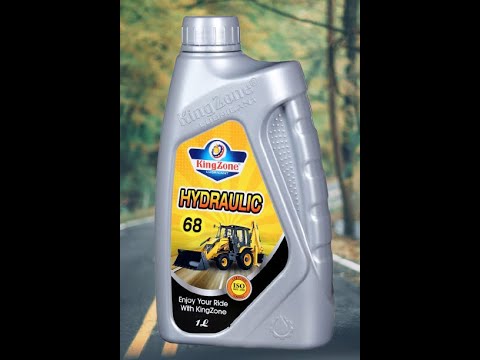 Kingzone anti-wear hydraulic 68 oil, for automobile, packagi...