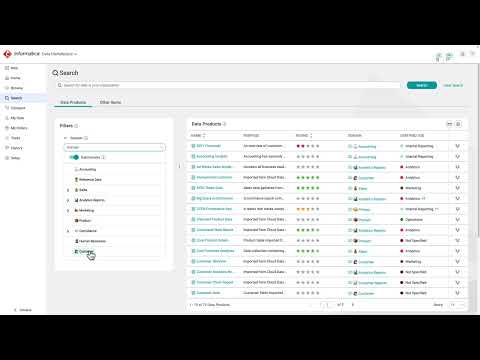 Find Data With Informatica® Cloud Data Marketplace