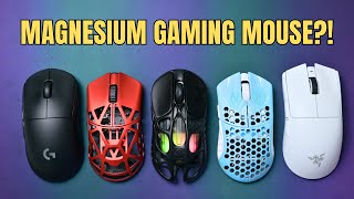 Venom Inspired 8K Magnesium Gaming Mouse -Gravastar Mercury Pro X