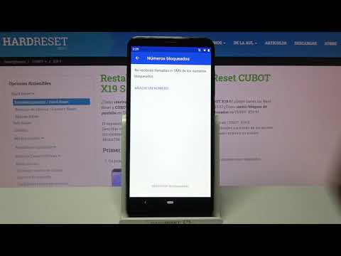 Cómo bloquear un número en CUBOT X19 S - bloquear llamadas