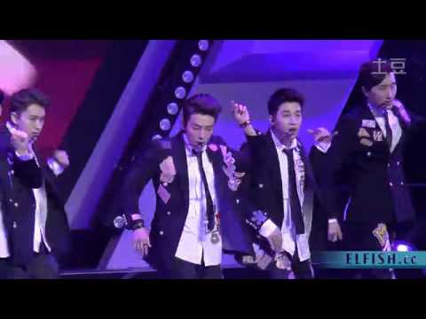 [Fancam\ELFISH.cc] 140415 The 2nd V-chart Music Award -《Break Down》#Donghae focus