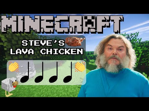 Steve's Lava Chicken Rhythm Play Along  | Elementary Music Class  | A Minecraft Movie