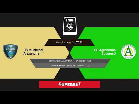 LNBF 2021-2022: CSM Alexandria - Agronomia București