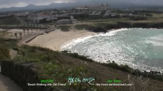 preview picture of video 'Hamdeok Beach Walking with Old Friend 20101030 Jeju Korea .mpg'