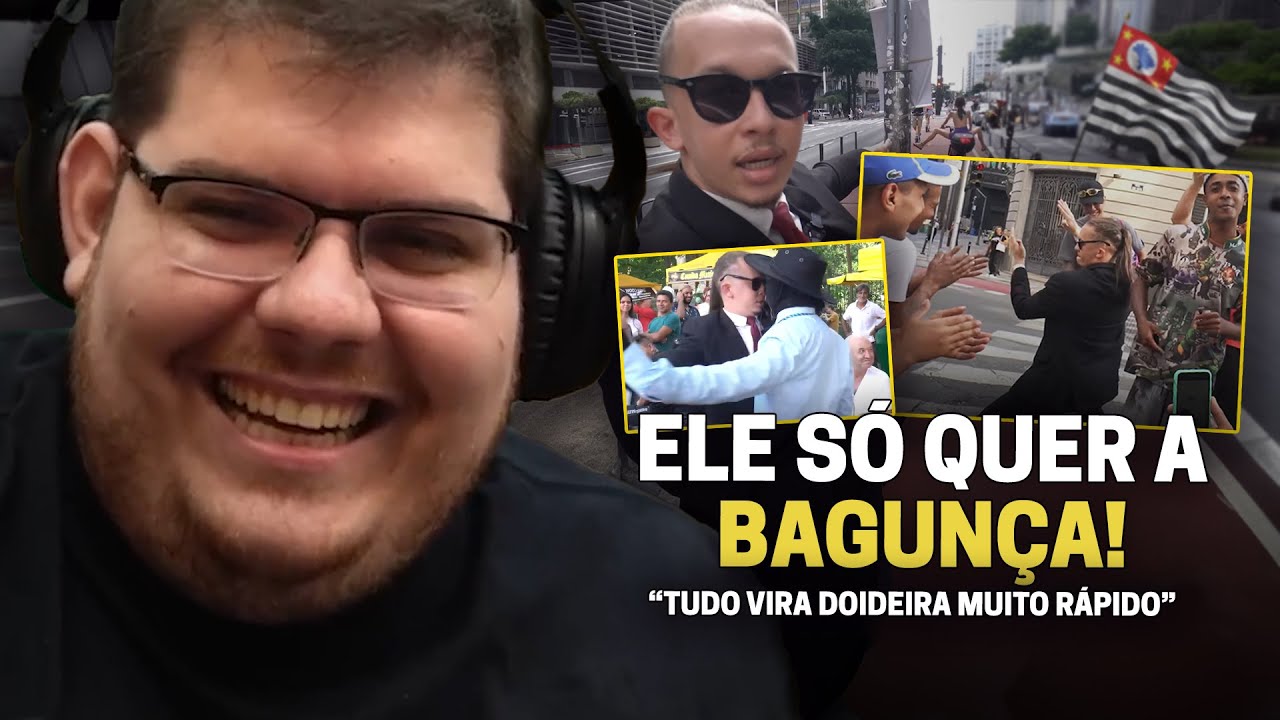 CASIMIRO REAGE: MIZAEL DE MALA E CÚIA EM SÃO PAULO | Cortes do Casimito