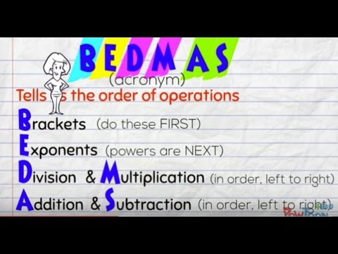 Order of Operations (Lesson 1)