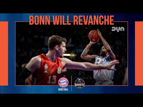 Highlights: FC Bayern München Basketball - Telekom Baskets Bonn | easyCredit BBL | Dyn Basketball
