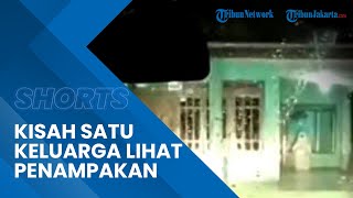Viral Video Satu Keluarga Melihat sosok Misterius Duduk di Depan Rumah hingga Menangis Histeris