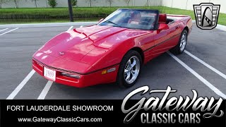 Video Thumbnail for 1989 Chevrolet Corvette Convertible