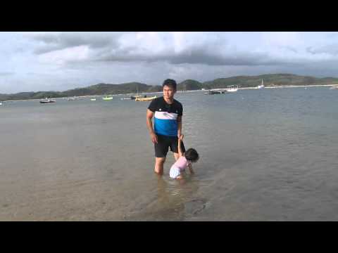 Salmaa khaleela on beach