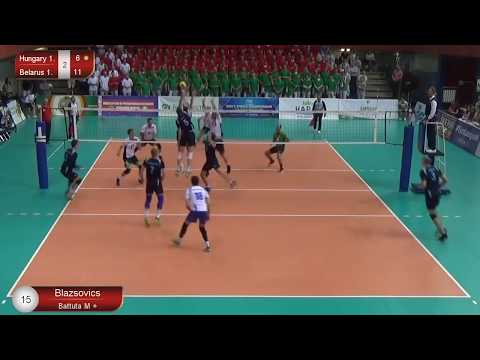 Peter Blazsovics #15 outside hitter highlights  (hungarian national team) 2018