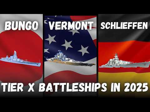 Every Tier X Battleships in World of Warships RANKED (2025)!