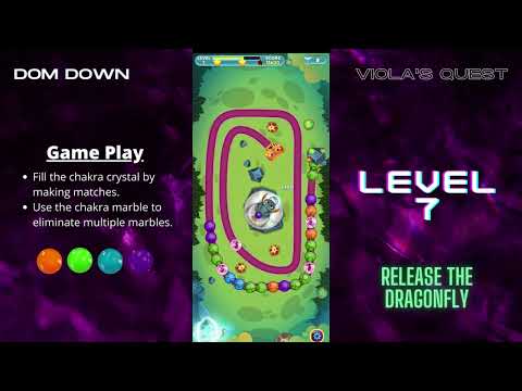 Viola's Quest 🟣🟠🔴 / Level 7 / Dom Down