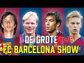 De Grote FC BARCELONA LIVE SHOW: Alles Over Messi, Cruijff, Koeman & Frenkie