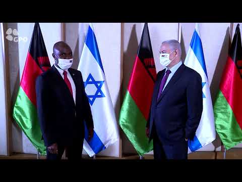 PM Netanyahu Meets Malawian Foreign Minister Eisenhower Mkaka