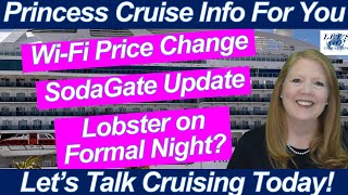 CRUISE NEWS! SODAGATE AGAIN! Internet WiFi Price Change! Lobster on Formal Night