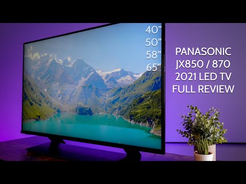 External Review Video XvhPQ3R_qvM for Panasonic JX870 4K TV (2021)