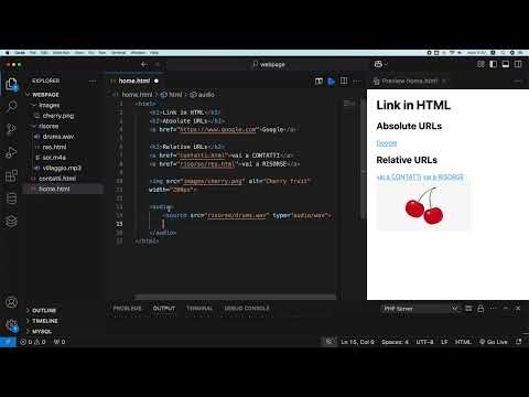 HTML - Corso per principianti - 15 - inserire audio