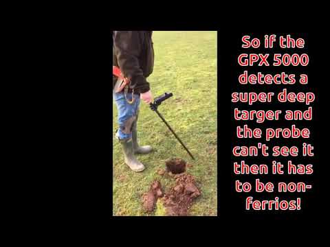 Ferrous Probe field test in UK! Avoid digging deep iron with a metal detector using Magnetometer-Kit