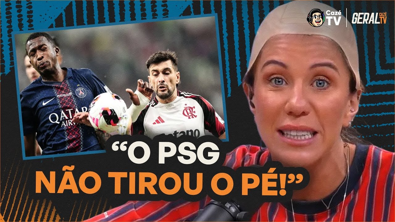 FLAMENGO LEVA A FINAL DO MUNDIAL PARA OS PÊNALTIS MESMO COM PSG ENTRANDO PRA GANHAR | GERAL CAZÉTV