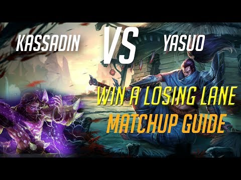 Kassadin Vs Yasuo Match Up Guide: HOW TO WIN ANY MATCHUP AS KASSADIN