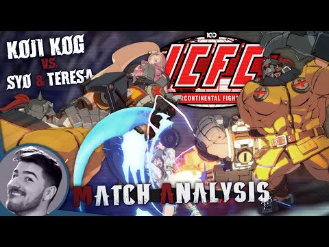 Strive Match Analysis: ICFC Asia - Koji KOG (Potemkin) vs. Syo (May) & Teresa (Millia)