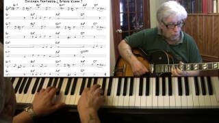 Chicken Feathers - guitar & piano jazz cover - Yvan Jacques