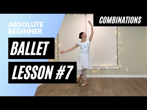 Absolute Beginner Ballet Class 7 || Combinations Only thumbnail