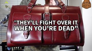 Saddleback Leather Co Wesley Deep Pocket Duffle