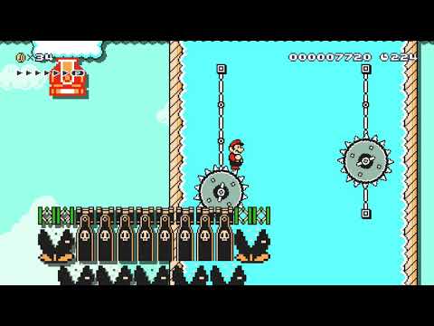 5-2 Mole Control by Yasufmon 🍄 Super Mario Maker 2 😶 No Commentary　#acr