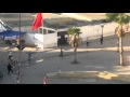 Kids Chase Police Vans In Tangiers Morocco