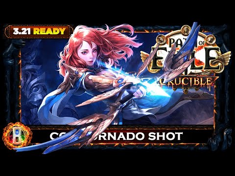 [PoE 3.21] CRUCIBLE LEAGUE: COC TORNADO SHOT DEADEYE - PATH OF EXILE CRUCIBLE - POE BUILDS