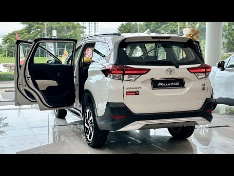 2023 Toyota Rush GR Sport 1.5L White Color - Exterior and Interior Details