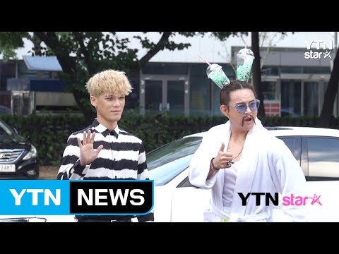 [Y영상] 노라조, 목욕가운으로 나타나.. '경악' 일회용 컵까지 / YTN