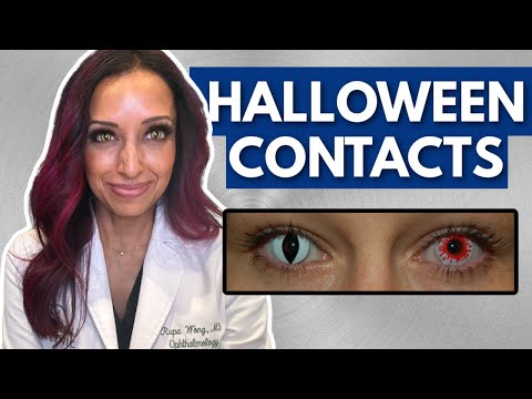 Halloween Contacts | 5 Tips Before You Buy | Eye Doctor Explains
