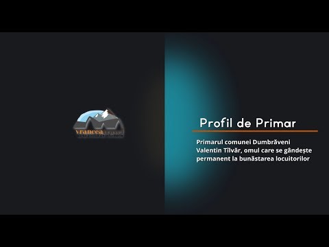 Profil de primar - comuna Dumbrăveni