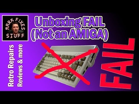 A free Amiga A600?  I think NOT! Unsurprise Package Opening (sadface)...