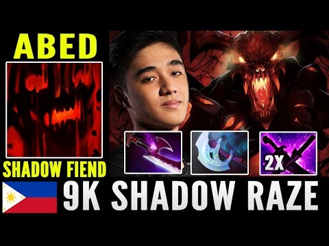 Abed Dota 2 Shadow Fiend - 9K Shadow Raze