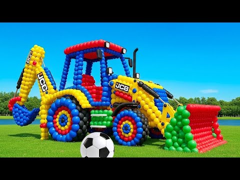 The mascot vibrato assistant JCB placed on the football field is popular, co-produced, and creative