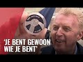 André van Duin slaat de allereerste Pride-munt
