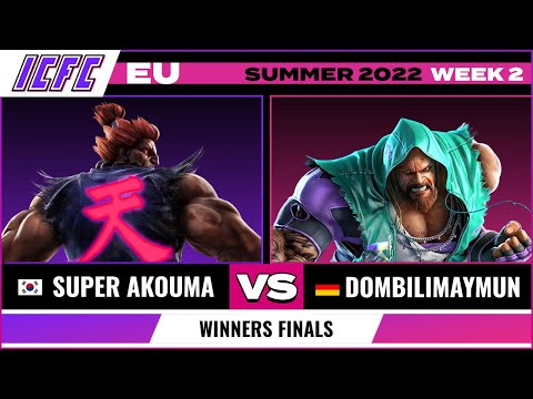 Super Akouma (Akuma) vs. DombiliMaymun (Marduk) - Winners Finals - ICFC TEKKEN EU: Summer 2022 - W2