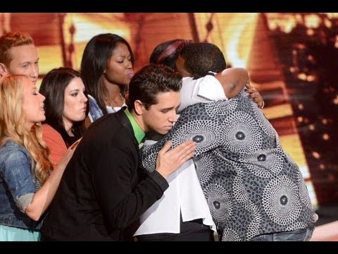 CURTIS FINCH JR ELIMINATED "AMERICAN IDOL" NICKI MINAJ WALKS OUT 12x19- IDOL CAP