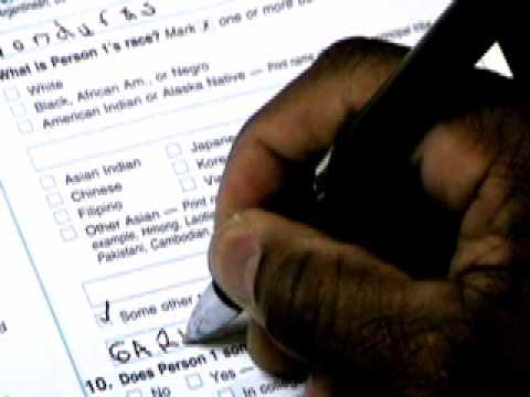 BEING GARIFUNA-How Garifuna People Can Fill Out Census 2010 Form (3 Minutes) -- ENGLISH